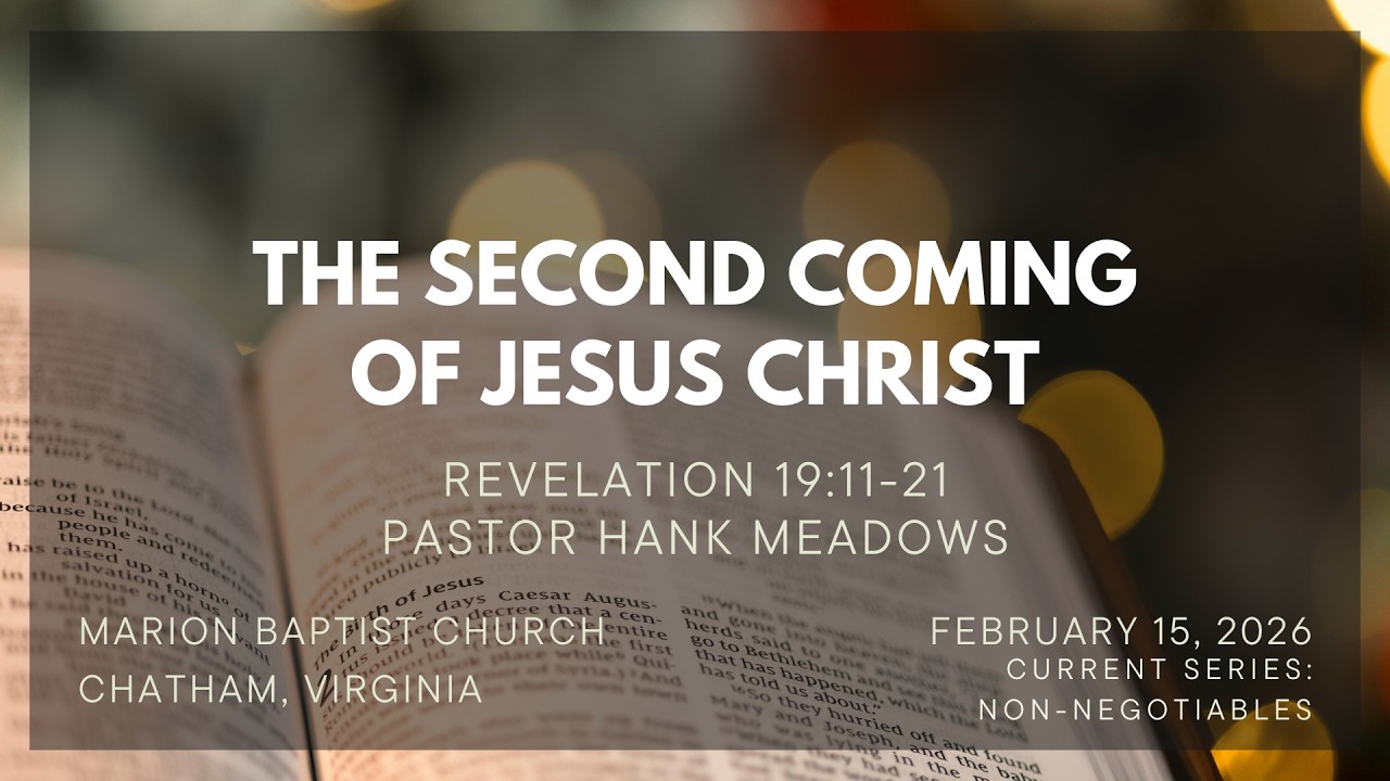 The Second Coming of Jesus Christ
