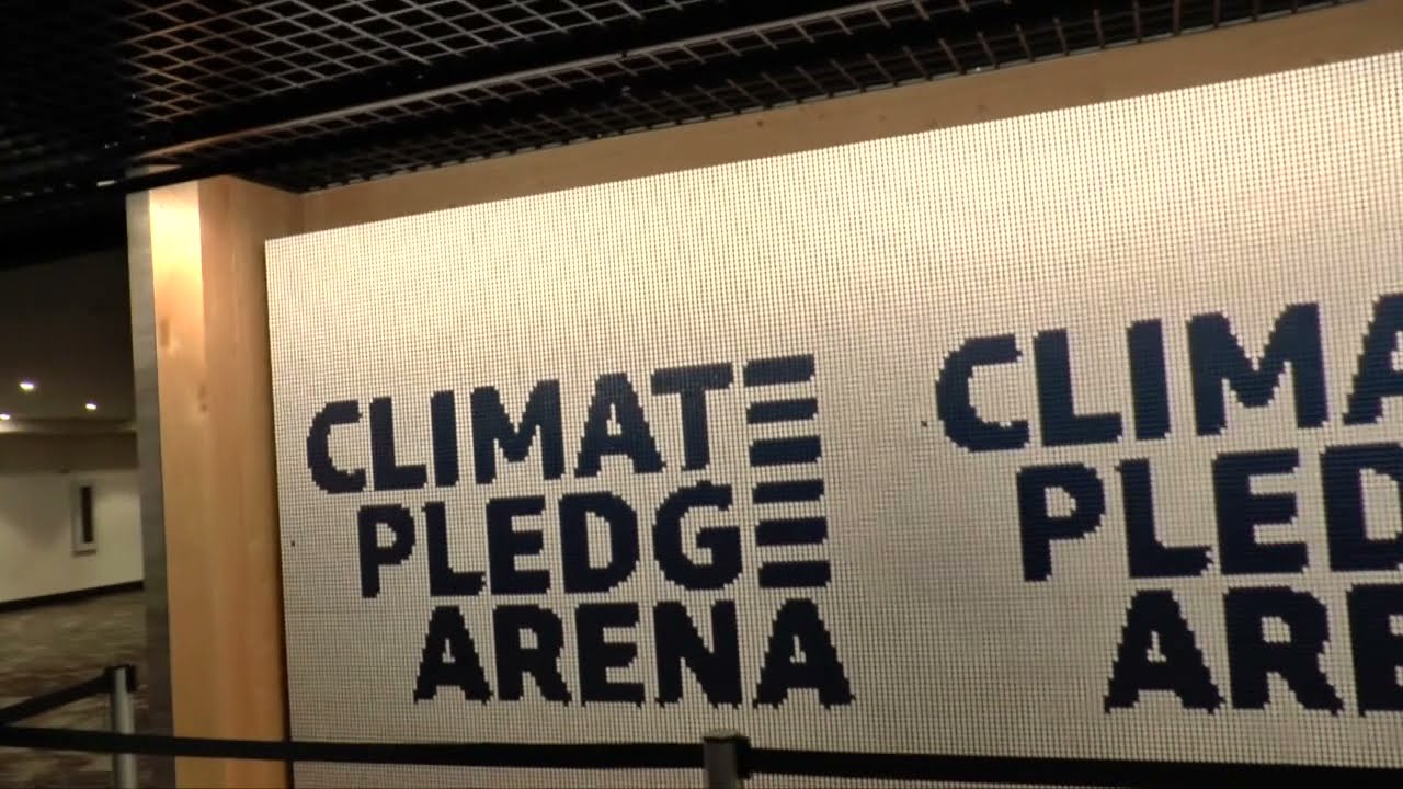 Seattle Kraken's Climate Pledge Arena Detailed Video Tour