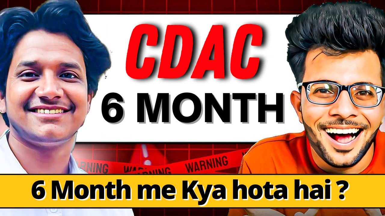 What Happen in 6 Month of CDAC Explained | Admission to Placement | CDAC Roadmap 🧑🏻&zwj;💻 ✅