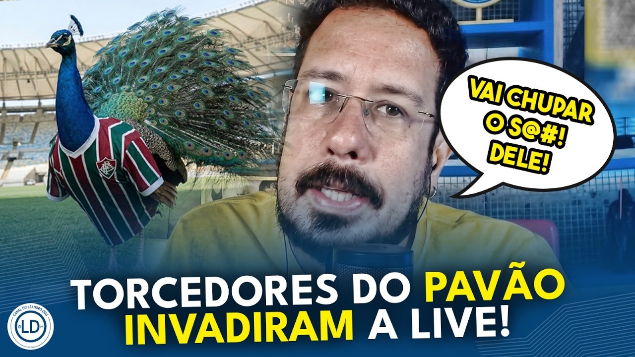 😡LEANDRO DIAS PISTOLA COM COMENTÁRIOS APÓS O FLA-FLU!