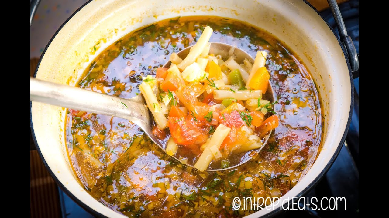 Chunky vegetable soup recipe | Gustomondo
