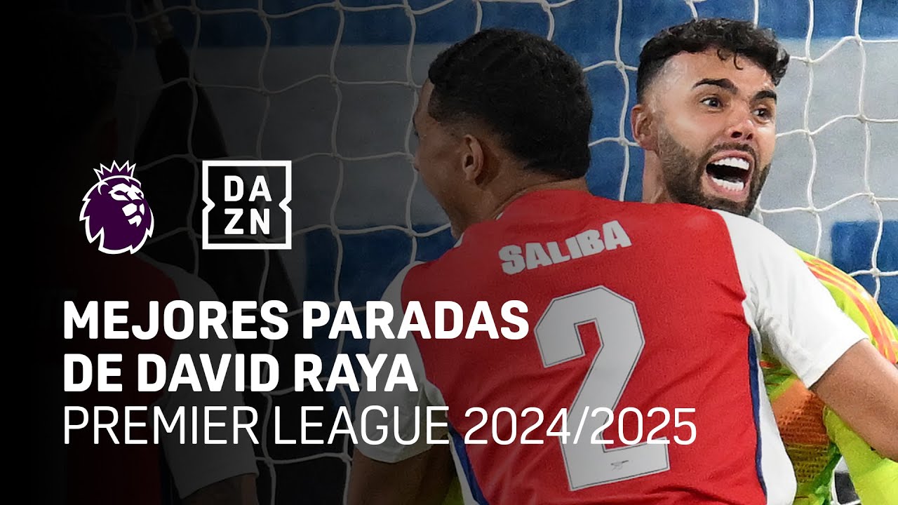 MEJORES PARADAS de DAVID RAYA en la Premier League 2024/2025 | Highlights y resumen