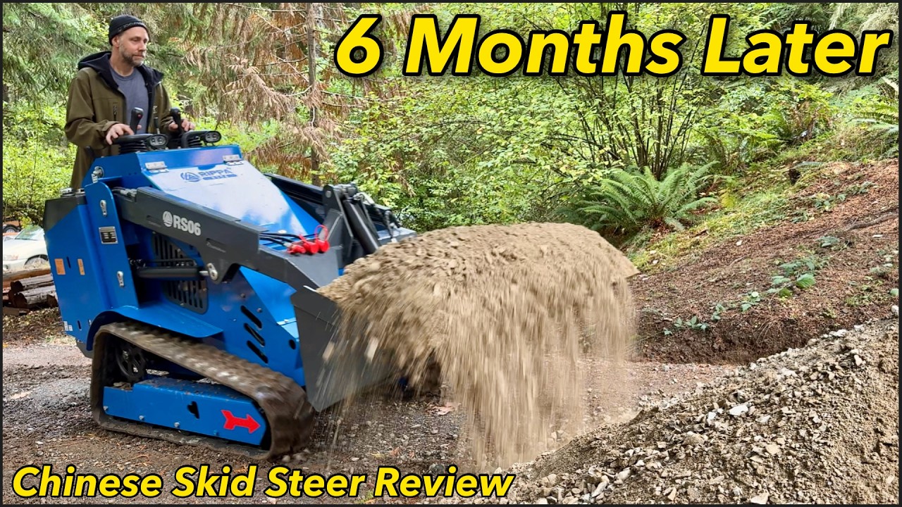 WORTH THE MONEY? RIPPA RS06 Diesel Chinese Skid Steer 6 Month Review