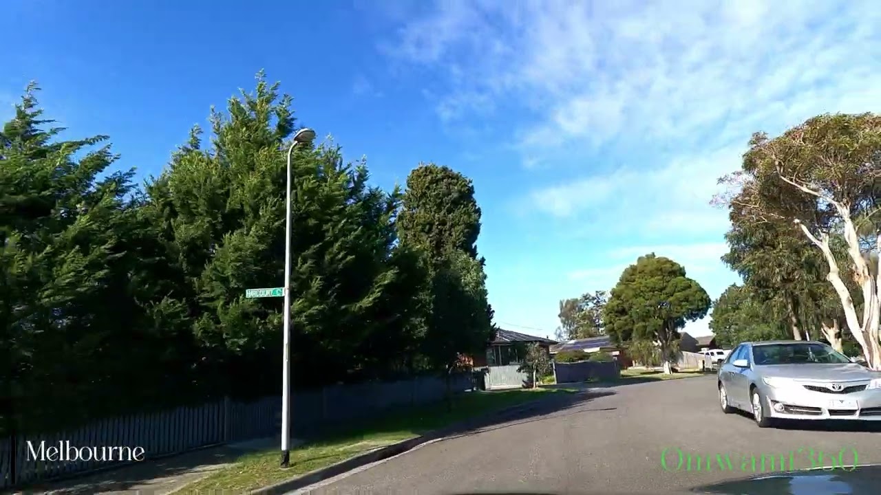 Driving in Hampton Park, Melbourne, Australia