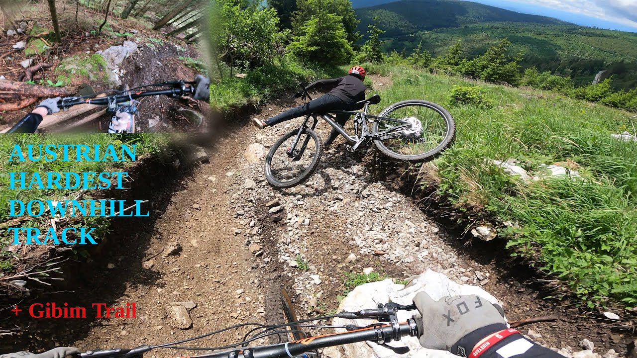 Stürze am schwersten Downhill Track Österreichs // Schöckl Trail Area shredden // POV #004
