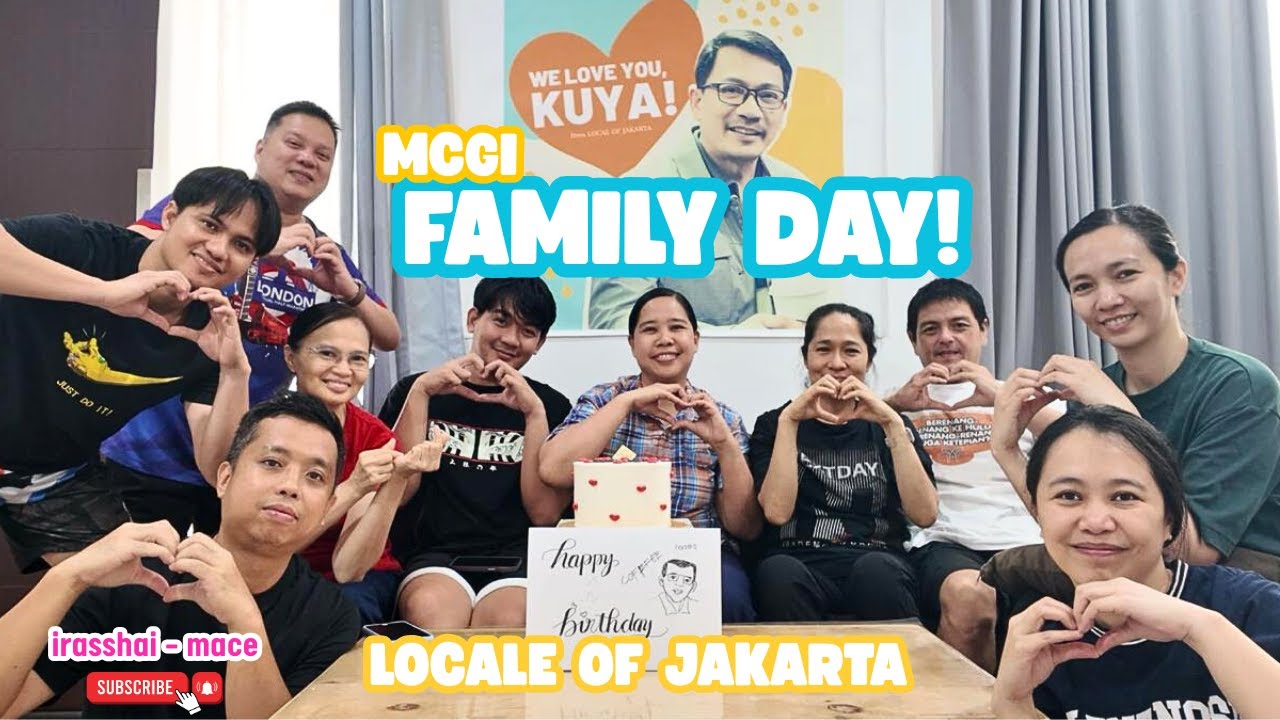 MCGI Locale of Jakarta 🇮🇩 Family Day ❤️ Fun Games and Pag-ibig! |irasshai-mace