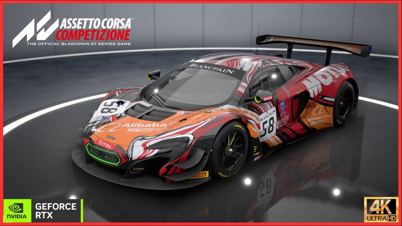 ASSETTO CORSA COMPETIZIONE | MCLAREN 620S | RED BULL RING 4K 60FPS