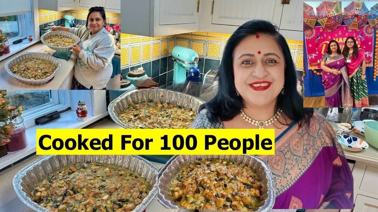 Cooking For 100 PEOPLE For DIWALI In America | Vlog | Simple Living Wise Thinking