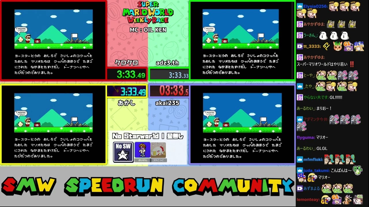 【Weekly Race】No Starworld 解説 @oilken