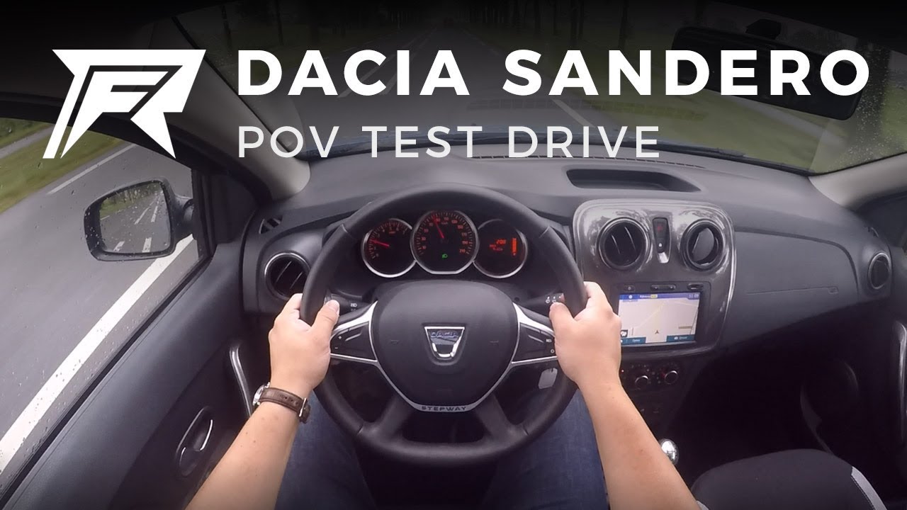 2017 Dacia Sandero Stepway Tce 90 - POV Test Drive (no talking, pure driving)