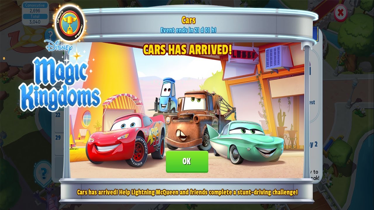 Cars 2025 update  Disney Magic Kingdoms # 1