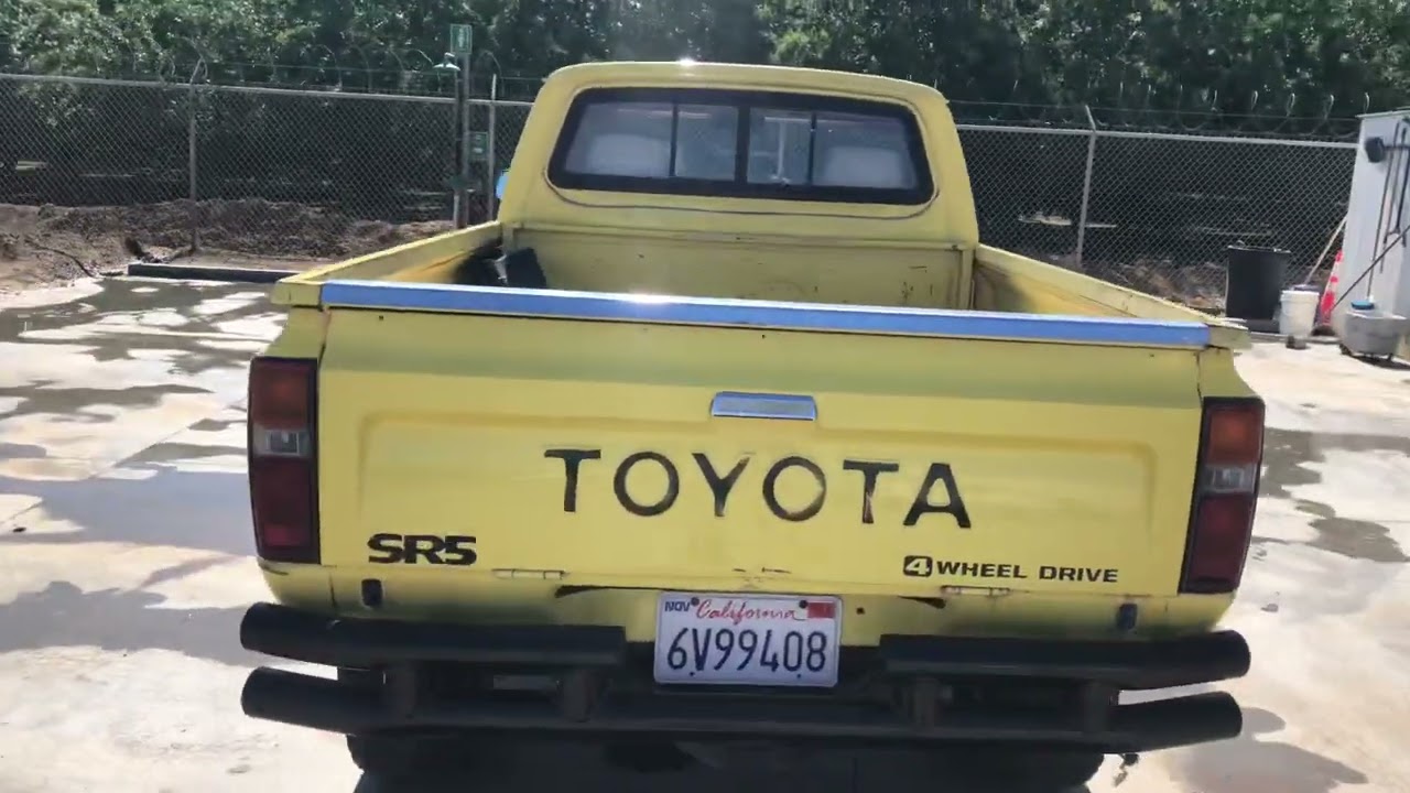 1982 Toyota pickup 22r