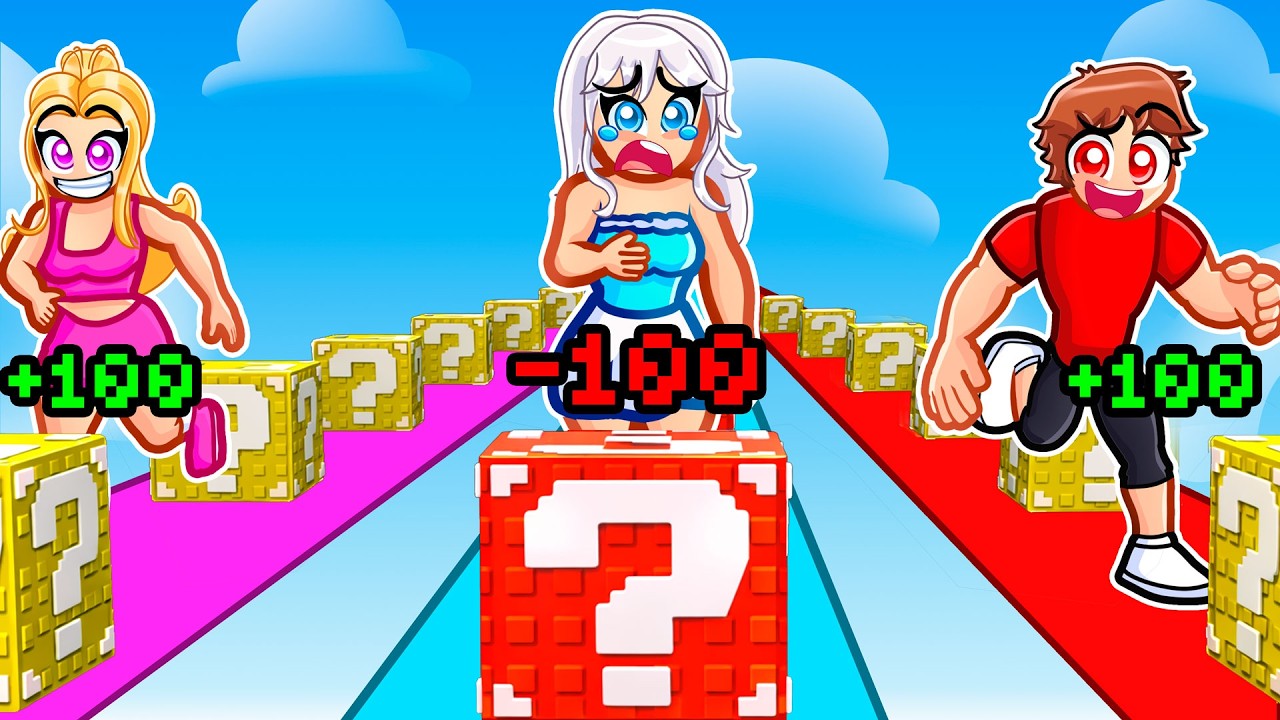Rigging Emma Blocks In a Fortnite Lucky Block Race...