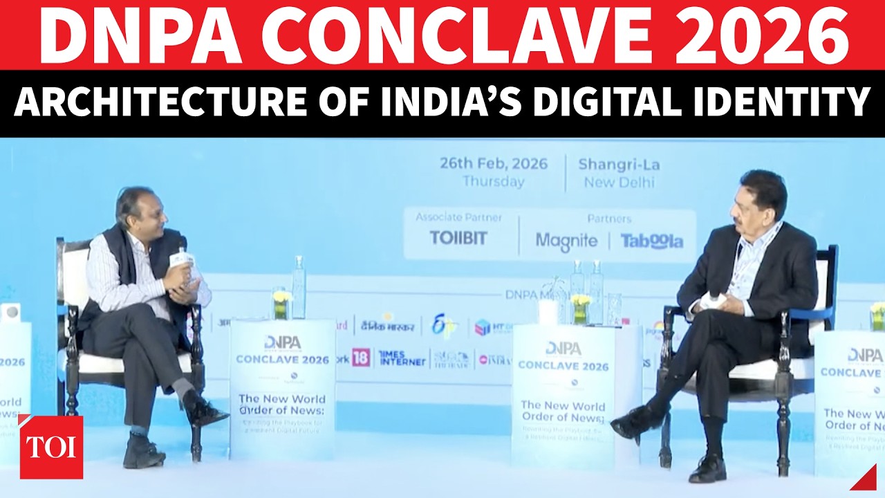 The Architecture of India’s Digital Identity: Fireside Chat With Vineet Nayar | DNPA Conclave 2026