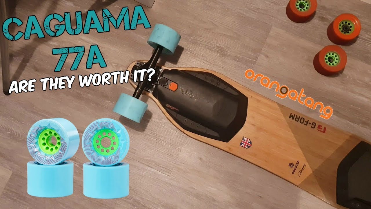 Orangatang Caguama 77a Review - Boosted Board