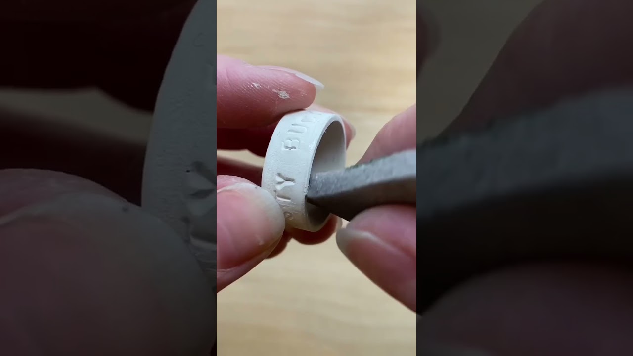 Изготовление кольца из серебряной глины