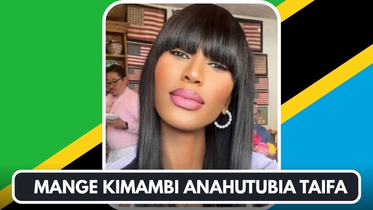 MANGE Kimambi Anaongea Na Taifa. Anaongea  Kwa Hisia Zote.Anasema Hivi