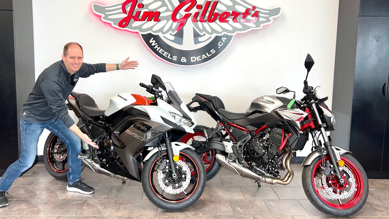 2023 Kawasaki Ninja 650 vs. Z650 - Updated Models Compared!