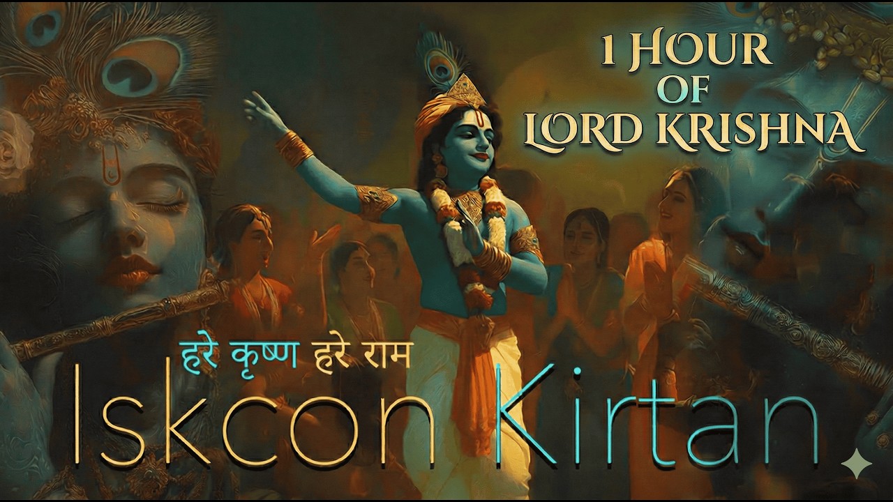 🙏 Chant Along LIVE! 1 Hour Ecstatic Pure Sanskrit ISKCON Kirtan | Nonstop Hare Krishna Mahamantra 🔥