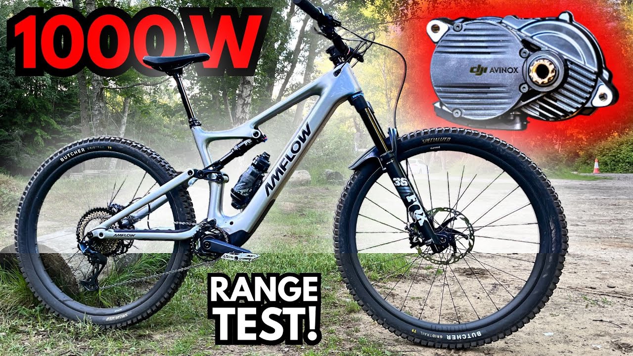 DJI Avinox Turbo Range Test | Amflow Bike Park laps!