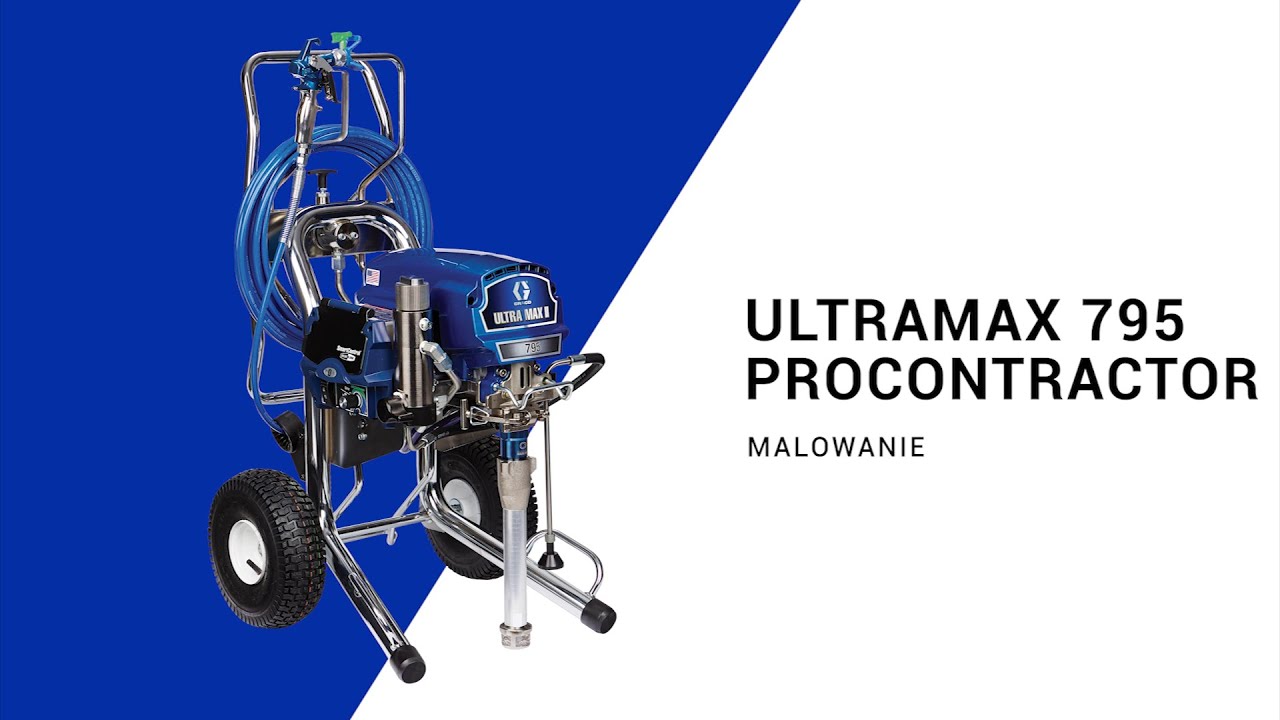 Samouczek Ultra Max II 795: jak natryskiwać przy użyciu urządzenia do malowania natryskowego