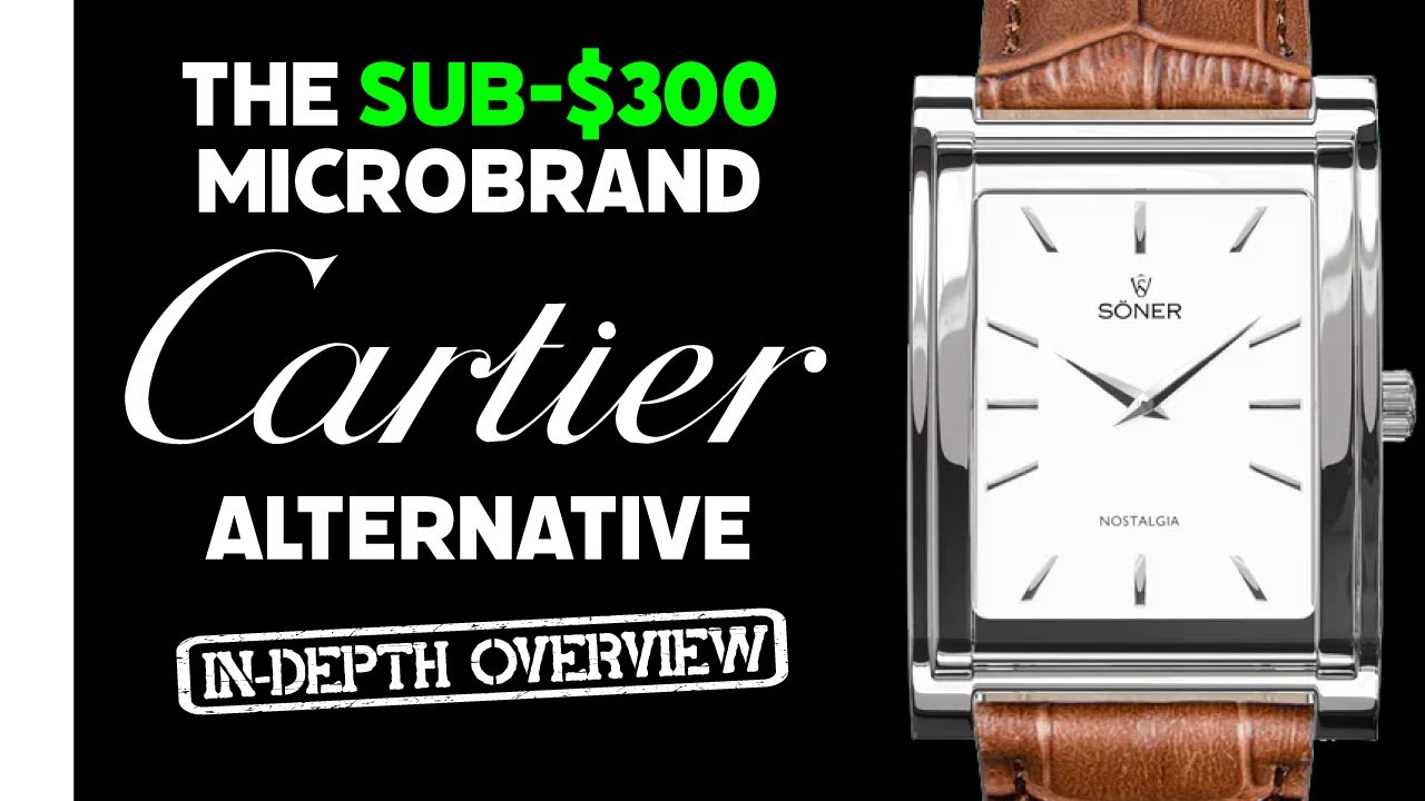 Обзор часов Söner Nostalgia Microbrand — альтернатива Cartier Tank менее чем за 300 долларов