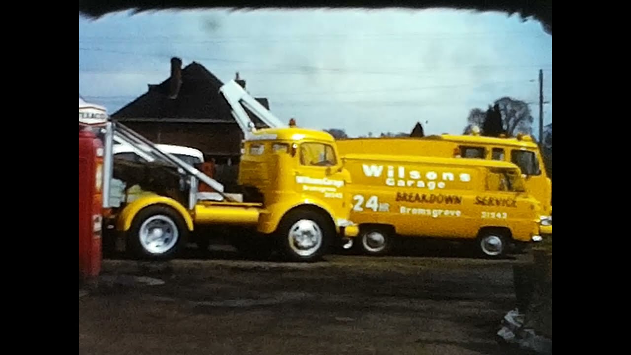 Bromsgrove in the 70's Wilson's Garage Upton Warren