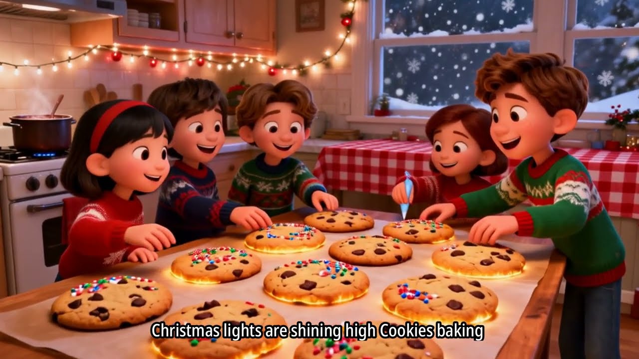 Christmas Joy Is Here | Merry Christmas Song for Kids | Cute Christmas Cartoon