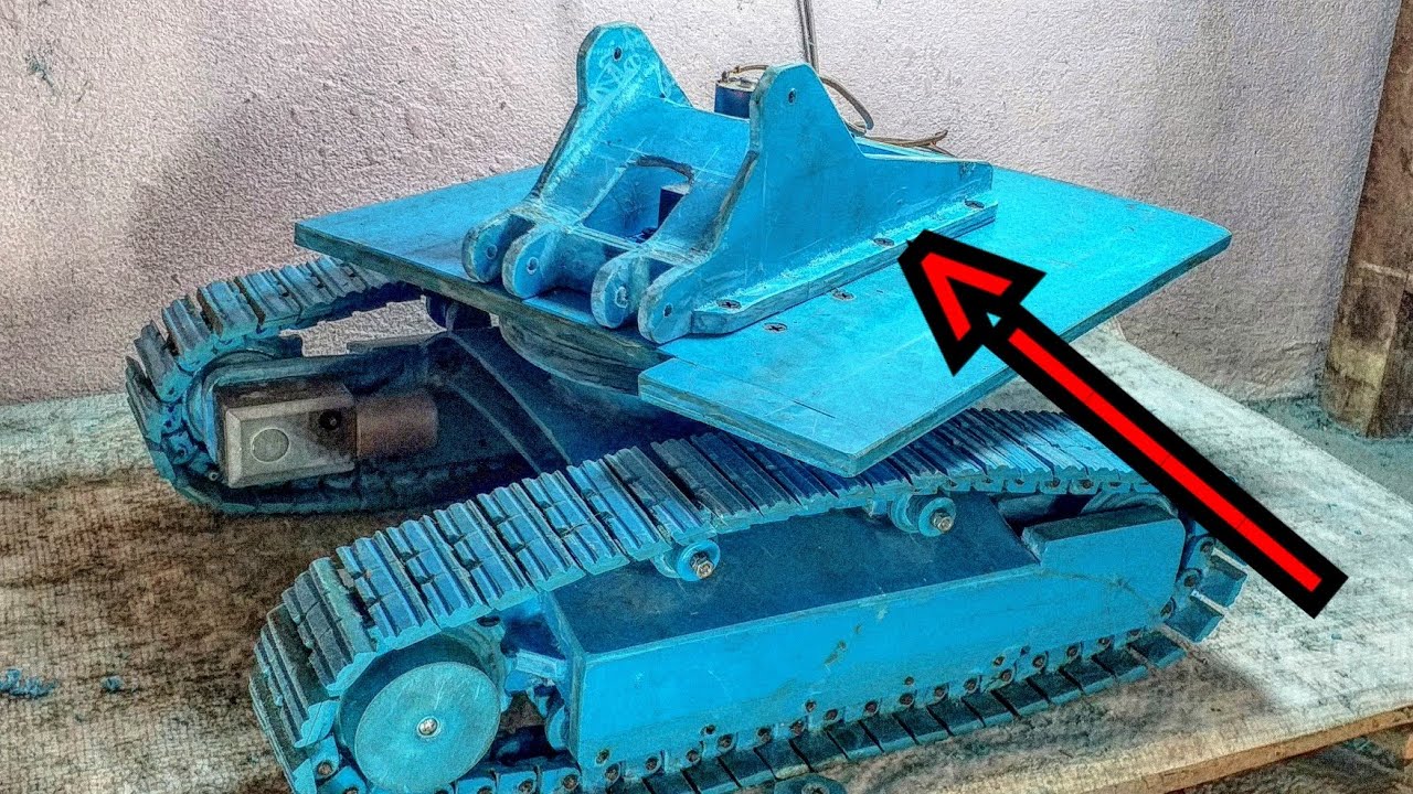 HOW TO MAKE HEAVY RC Excavator made of PVC (PART 10)