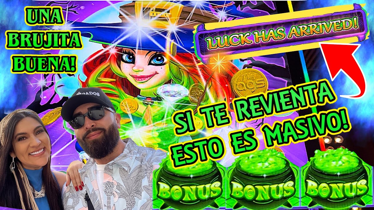 🧙‍♀️ ESTA BRUJITA ES MUY BUENA PARA EL CASINO ! LA SUERTE LLEGÓ A MI !