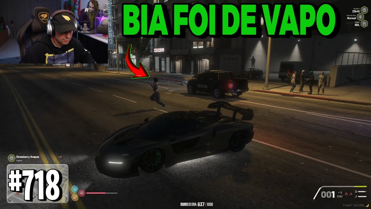 LEVI ENCONTROU A BIA E PASSOU ELA EM FRENTE A GARAGEM! - 718