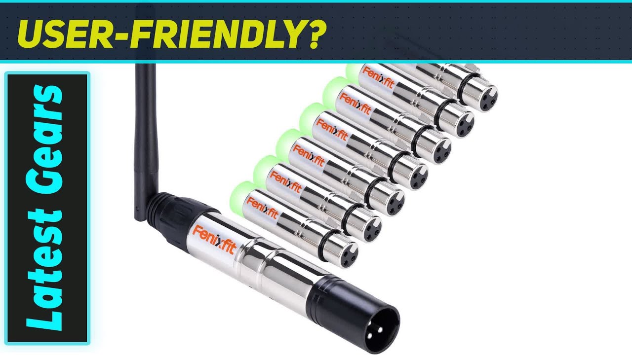 Best FENIXFIT Wireless DMX for Stage Lights! No More Cables
