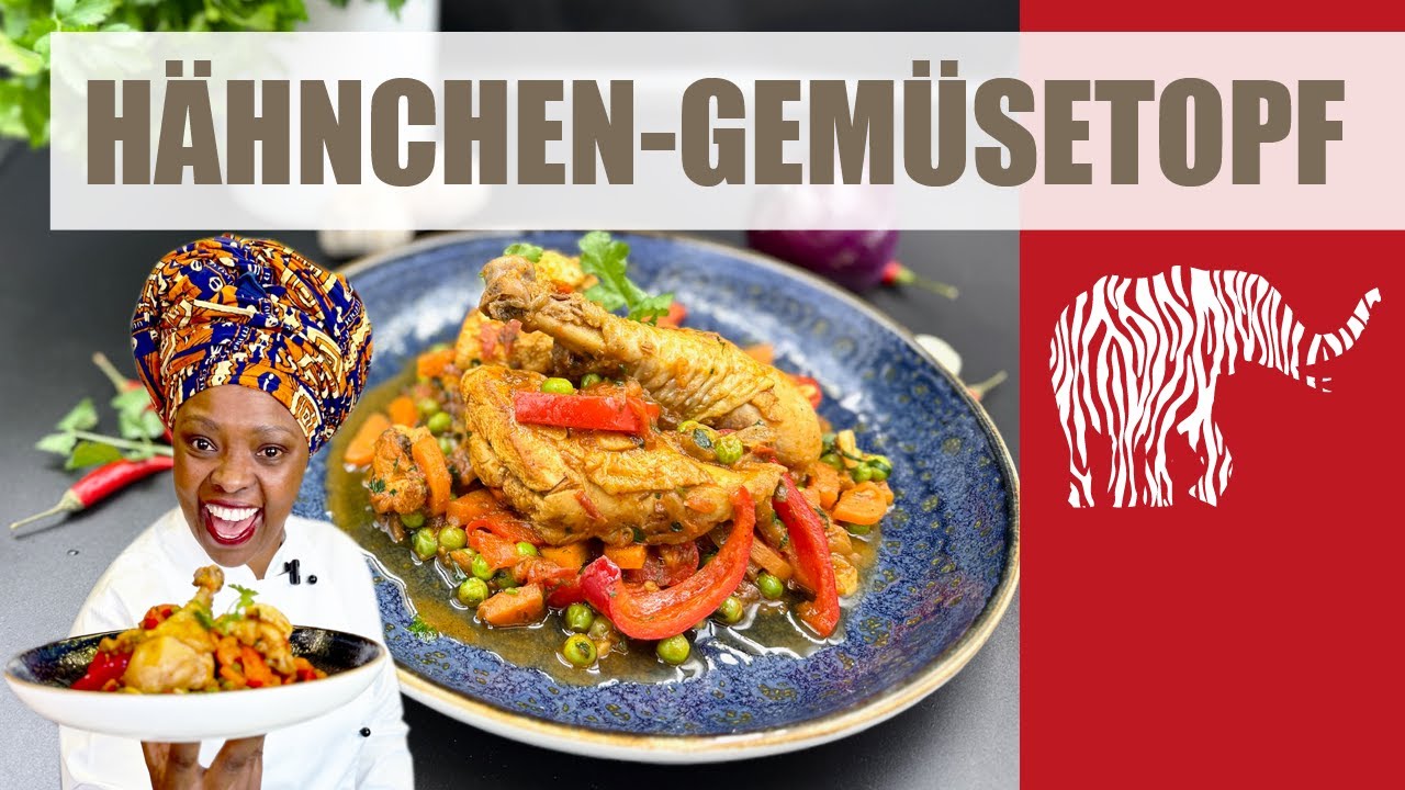 Hähnchen-Gemüsetopf aus Kenia