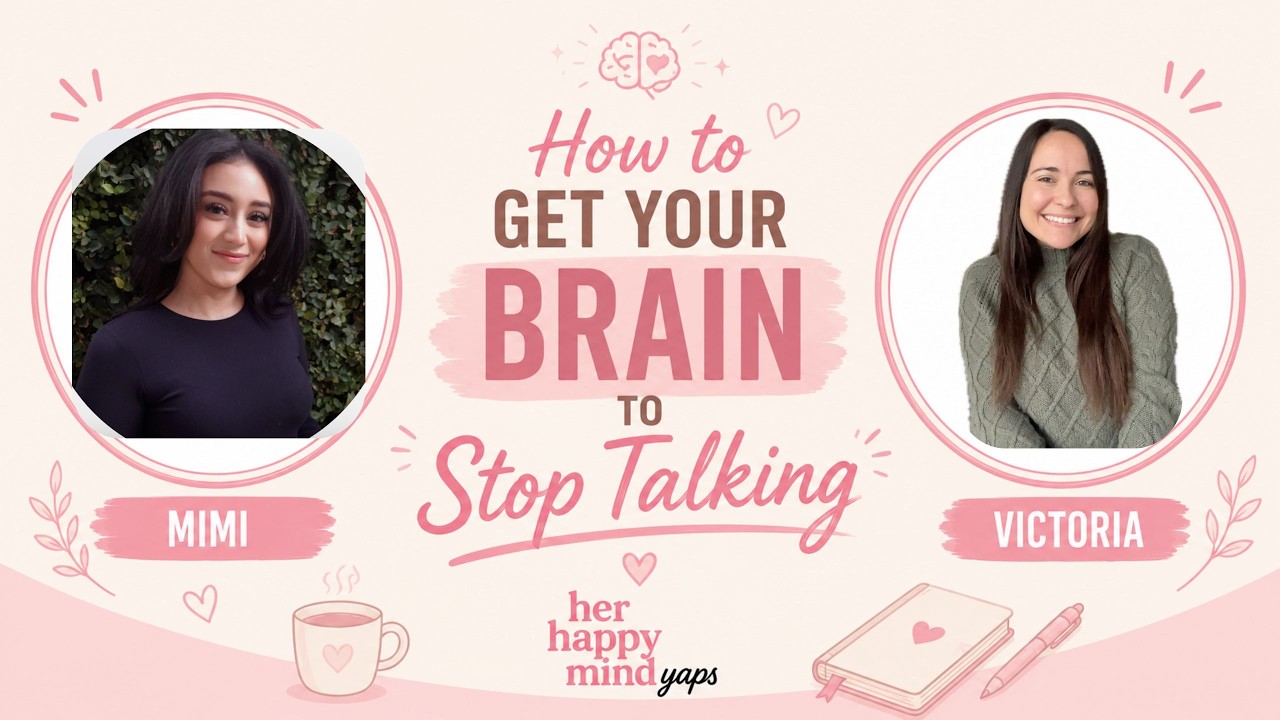 How to get your brain to stop talking....