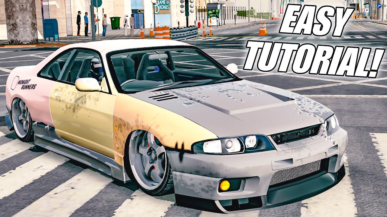 Nissan GT-R R33 Drift Missile Design Tutorial | Car Parking Multiplayer