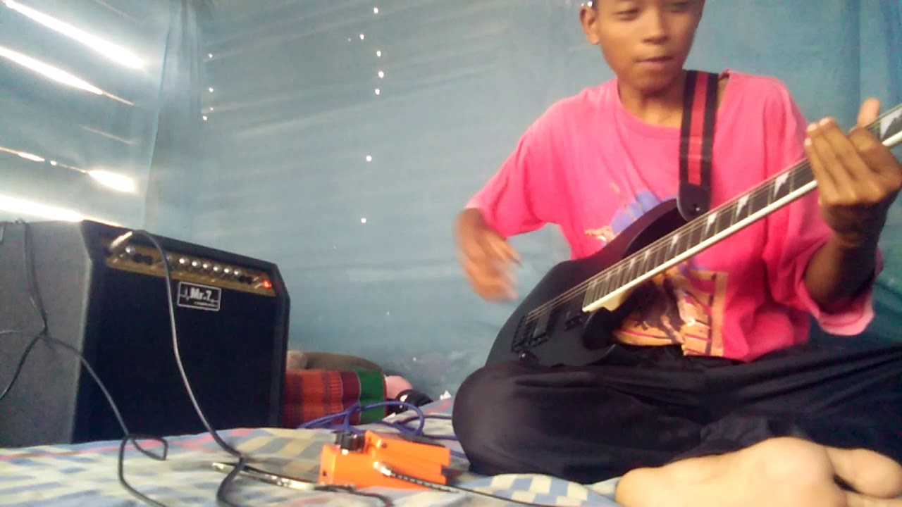 รีวิว กีตาร์ไฟฟ้า ibanez แอมป์ mr.7 เอฟเฟค boss distortion ds1
