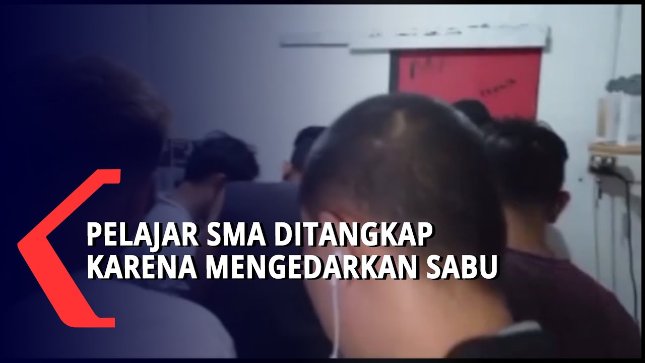 Pelajar SMA Ditangkap Karena Mengedarkan Sabu