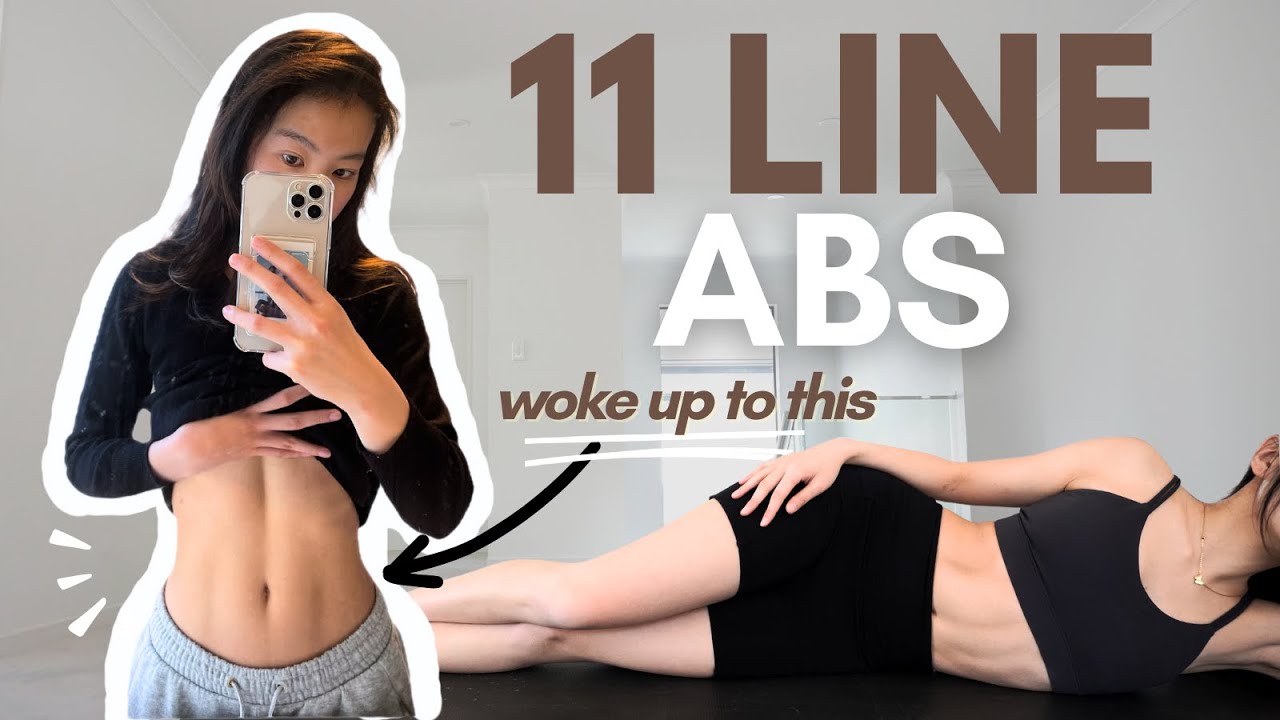 11 Line Abs Workout 🔥 | Quickly & Easily Get defined ABS lines |  Beginner Friendly & No Equipment