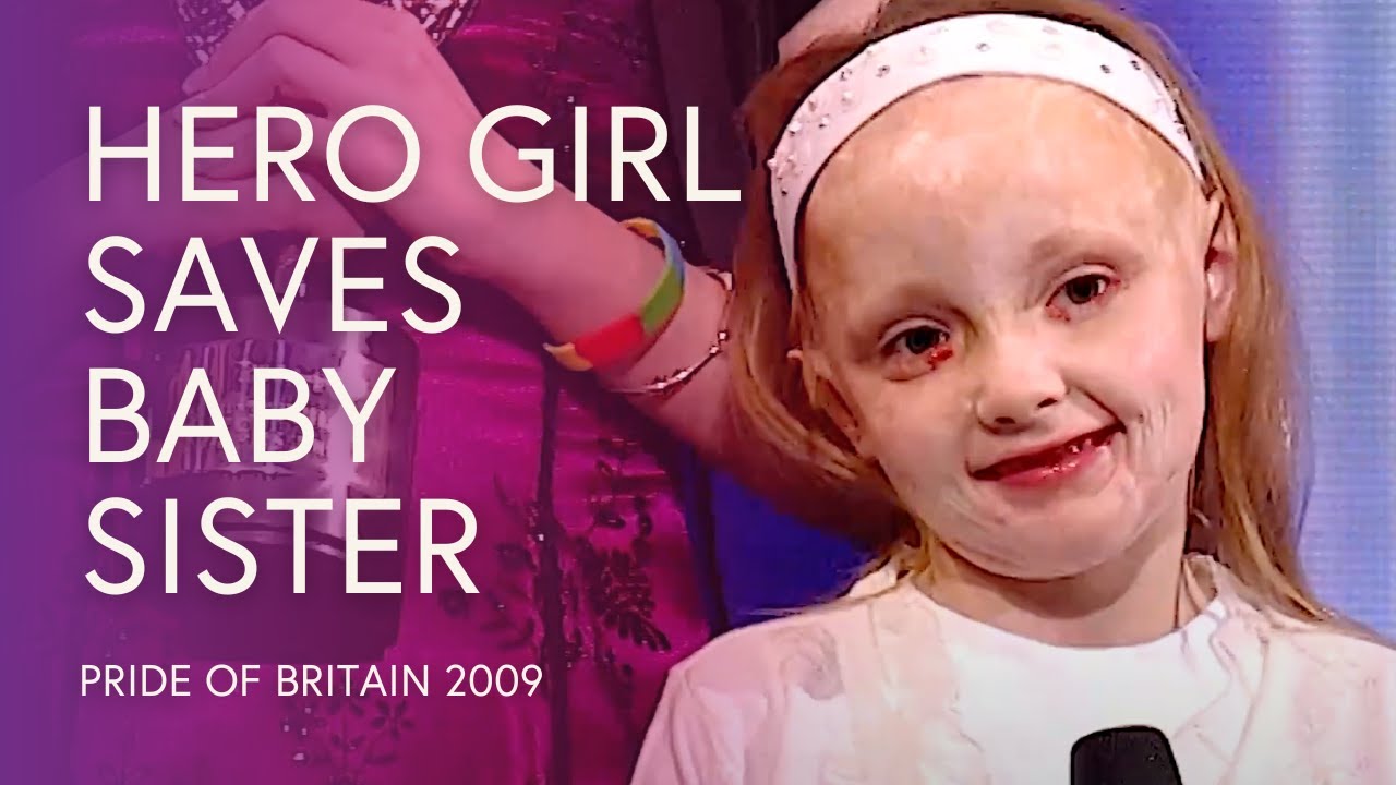 Kelsey & Toni Deacon: Heroic Girl Saves Baby Sister from Scalding Hot Water | Pride of Britain 2009