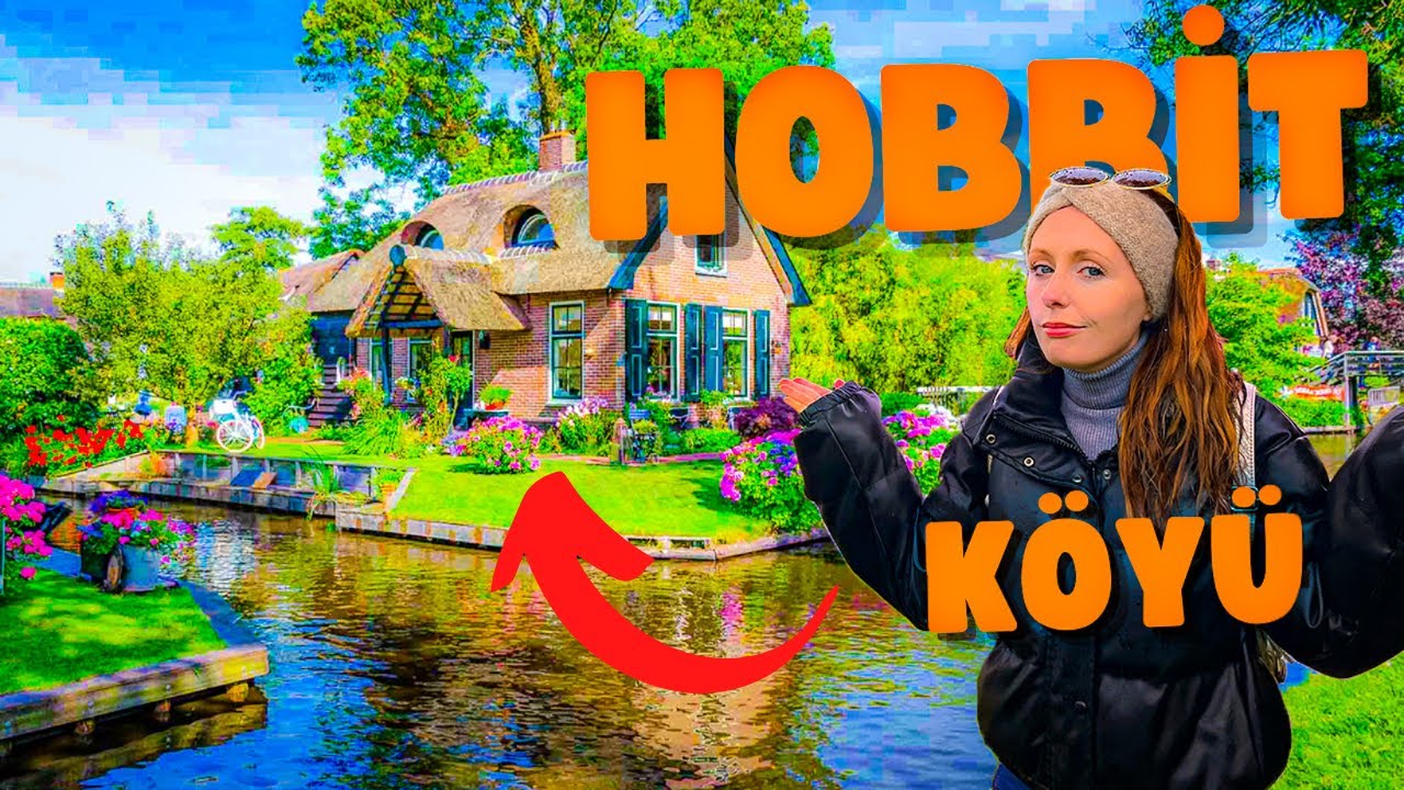 Hollandalıların Yaşadığı Hobbit K&ouml;y&uuml;! 🇳🇱| GİETHOORN Hobbit K&ouml;y&uuml; | Polonik