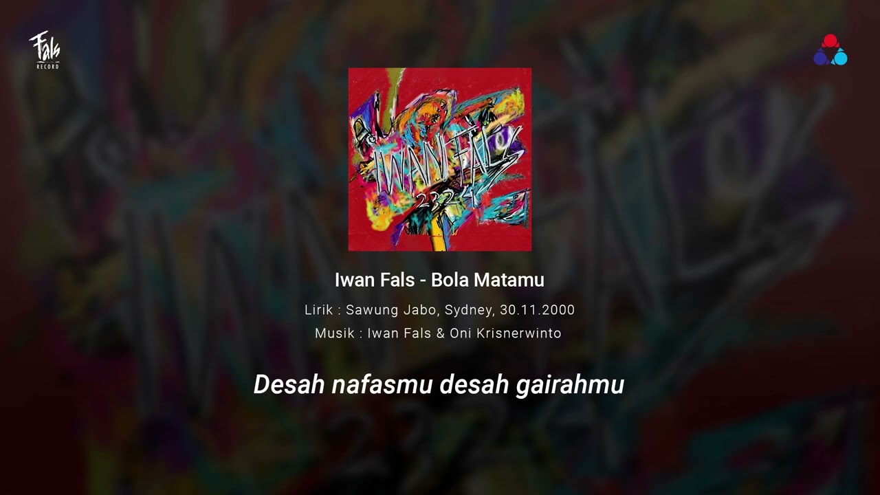 Bola Matamu - Iwan Fals | Official Lyric Video