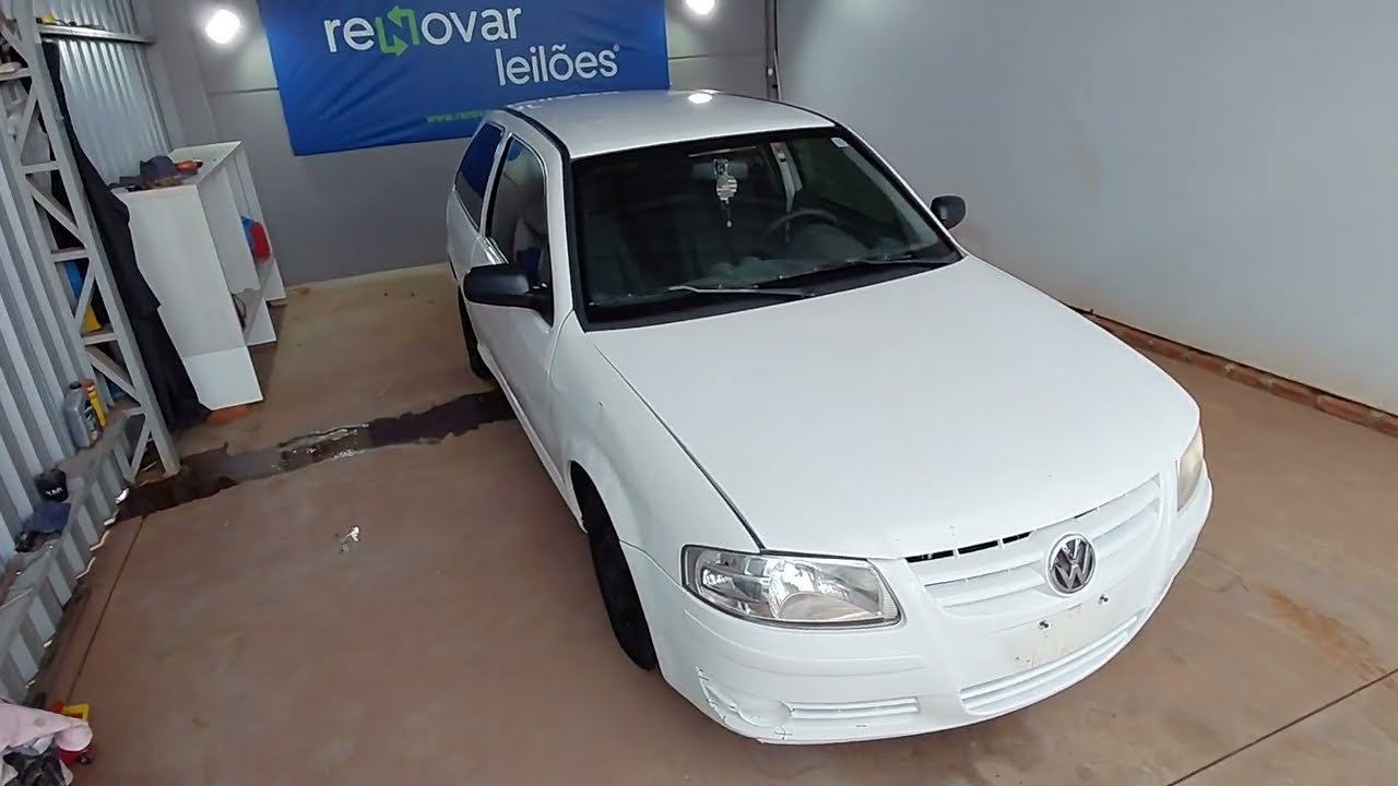 LOTE 088 - VOLKSWAGEN GOL 1.0 GIV - ANO 2012/2013 - LEILÃO VEÍCULOS RETOMADOS 08/01/2026.
