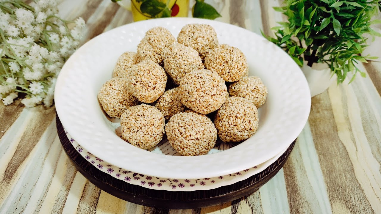 सर्दियों का सुपरफूड 😋 मकर संक्रांति स्पेशल तिल के लड्डू | Til Laddu at Home
