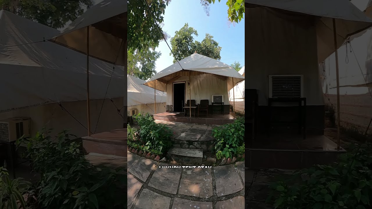 Luxury tent stay in orchha | MPT betwa retreat orchha | Mansi Shail Vlog