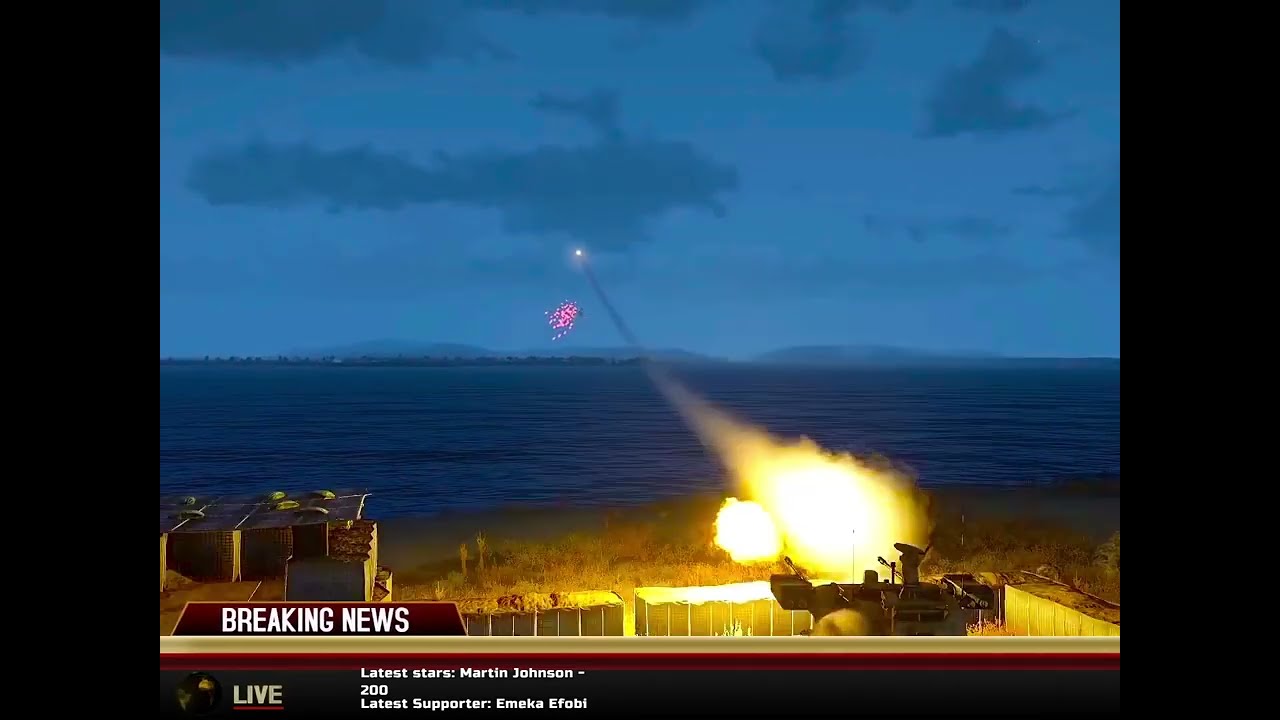 Russia VS Ukraine War ( MIG-29 VS C-RAM)