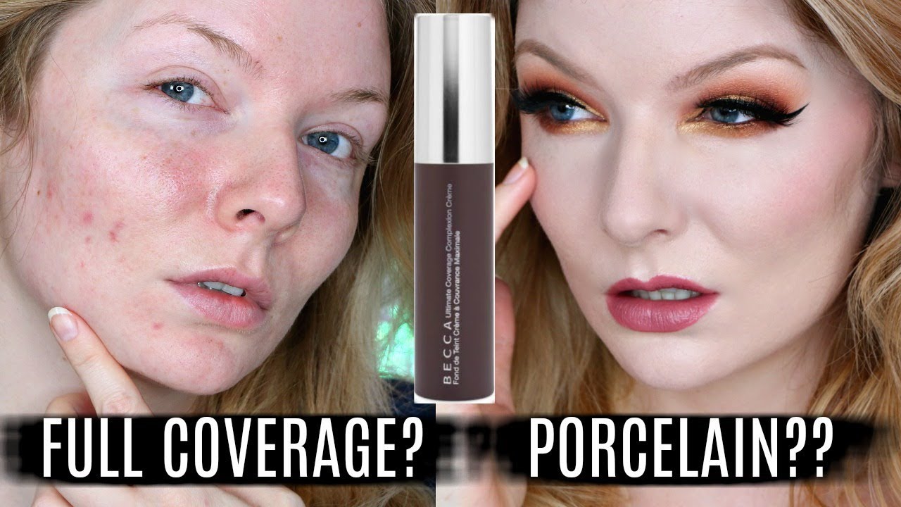 BECCA Ultimate Coverage Foundation | Review & DEMO (Wear Test)