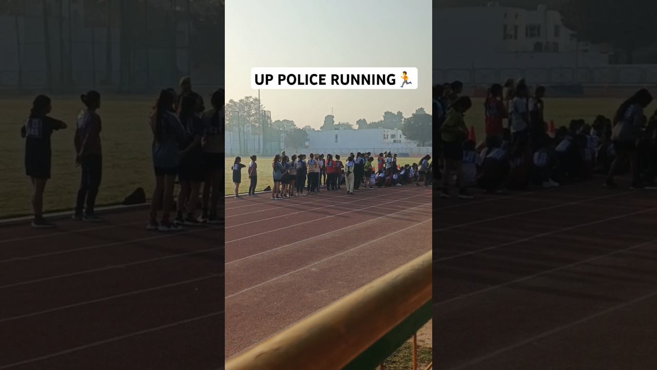 UP POLICE RUNNING GIRL 35 BN PAC LUCKNOW|| first day running #shorts #uppolice