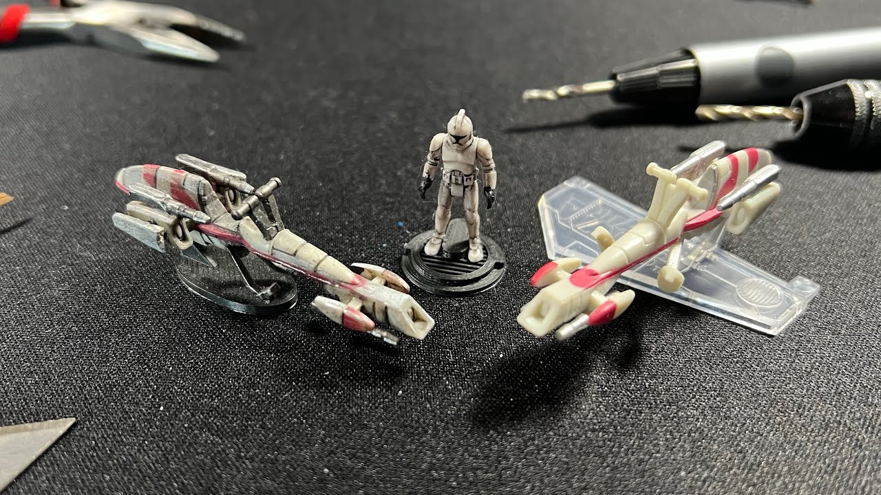 Micro Galaxy Squadron: BARC Speeder & Clone Trooper UPGRADE!