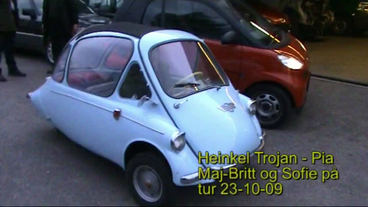 Heinkel Trojan Pia Maj-Britt og Sofie på tur
