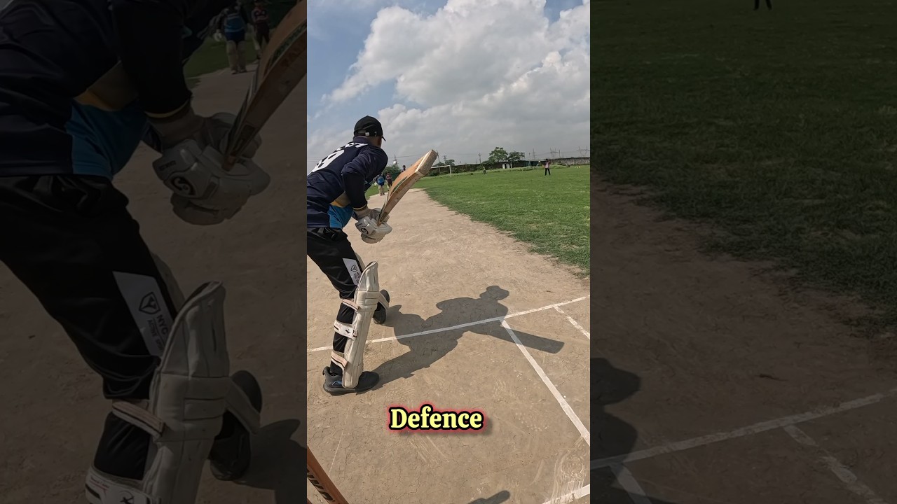 The defence impact 🤔🏏 | gopro Pov |